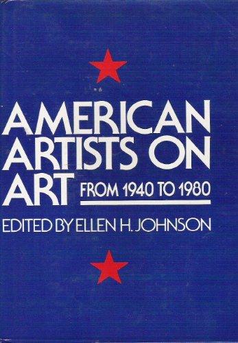 Book American artists on art from 1940 to 1980 (Icon editions) free