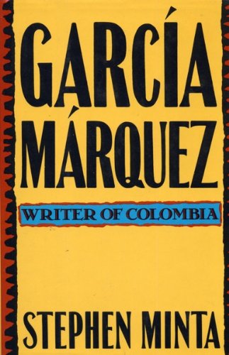 Book Garcia Marquez: Writer of Colombia (Icon Studies) free