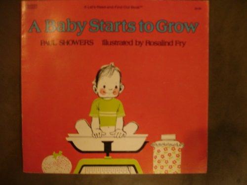 Book Baby Starts To Grow (let's Read And Find Out) free