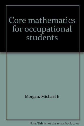 Book Core mathematics for occupational students free