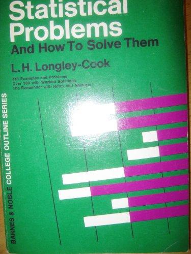 Book Statistical Problems and How to Solve Them free