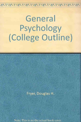 Book General Psychology free