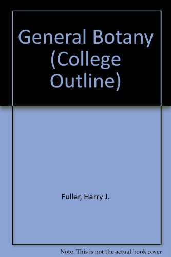 Book General Botany (College Outline Series,) free
