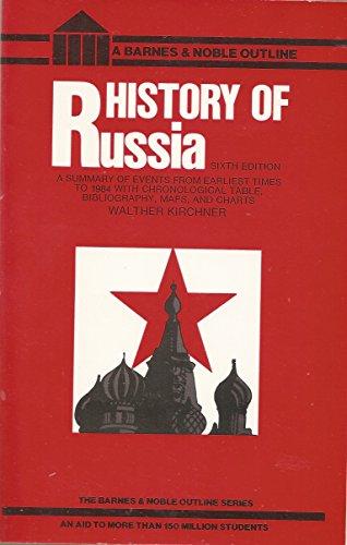 Book A history of Russia (Barnes & Noble outline series ; 154) free