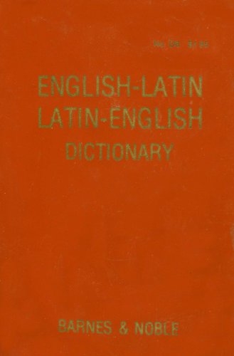 Book English-latin Latin-english Dictionary free