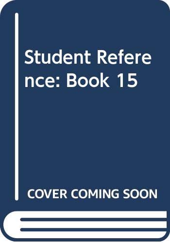 Book Student Reference #15 Pb free