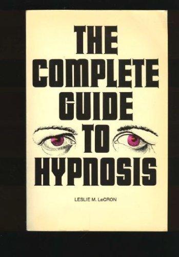 Book Complete Guide to Hypnosis free