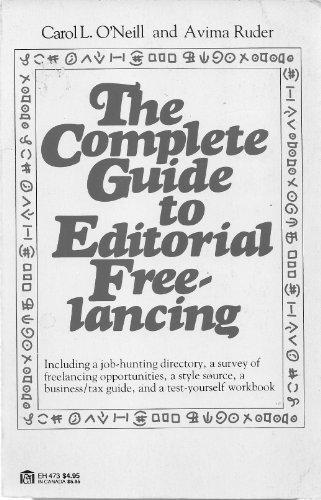 Book The Complete Guide To Editorial Freelancing free