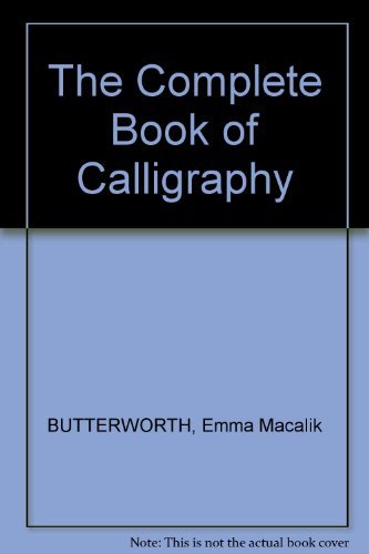 Book The Complete Book of Calligraphy free