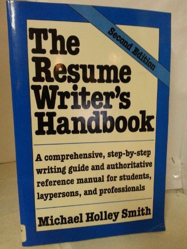 Book The Resume Writer's Handbook ([everyday Handbook]) free