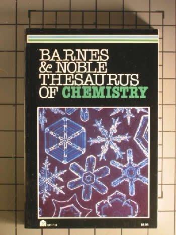 Book Barnes & Noble Thesaurus of Chemistry free