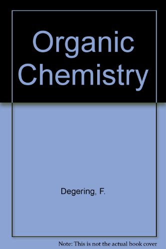 Book Organic Chemistry: An Outline Of The Beginning Course Including Material For Advanced Study (the Barnes And Noble Outline Series, No. 6) free