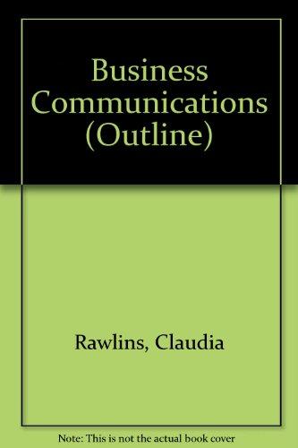 Book Business Communications (harpercollins College Outline Series) free