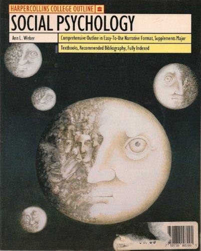 Book Social Psychology (HARPERCOLLINS COLLEGE OUTLINE SERIES) free