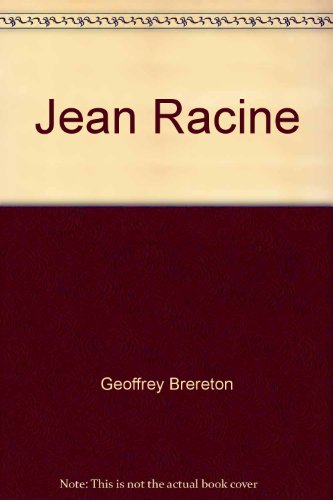 Book Jean Racine;: A critical biography free