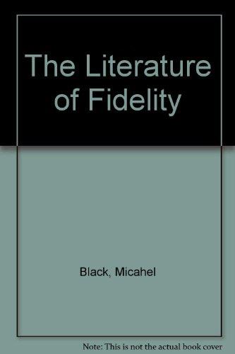 Book The literature of fidelity free