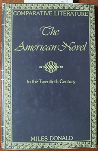 Book The American Novel in the Twentieth Century (Comparative Literature Series) free