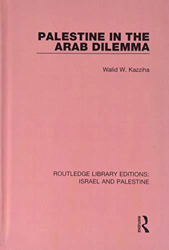 Book Palestine In The Arab Dilemma (croom Helm Series On The Arab World) free
