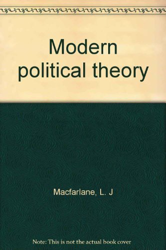 Book Modern Political Theory free