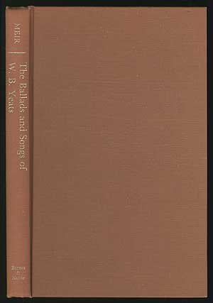Book The Ballads And Songs Of W. B. Yeats: The Anglo-irish Heritage In Subject And Style free