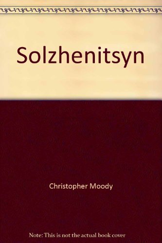 Book Solzhenitsyn (The Modern writers' series) free