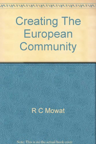 Book Creating The European Community free