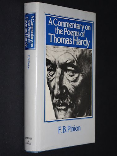 Book A Commentary On The Poems Of Thomas Hardy free