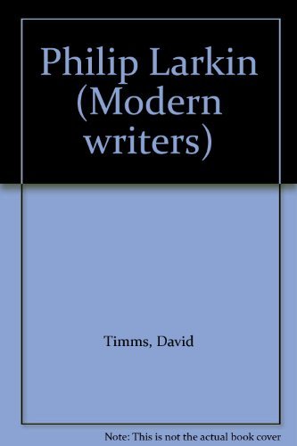 Book Philip Larkin (modern Writers) free