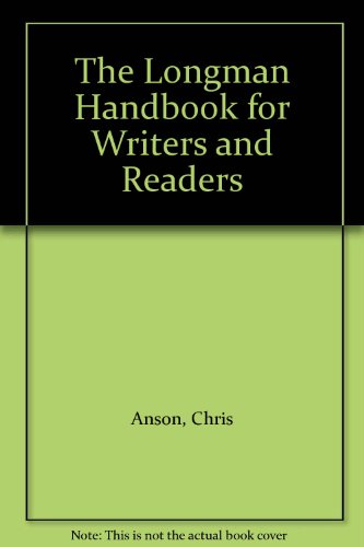 Book The Longman Handbook For Writers And Readers free