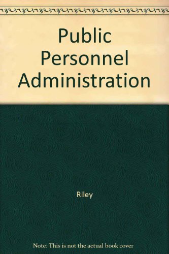 Book Public Personnel Administration free