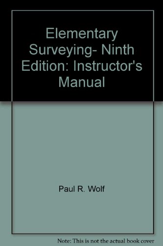 Book Elementary Surveying- Ninth Edition: Instructor's Manual free