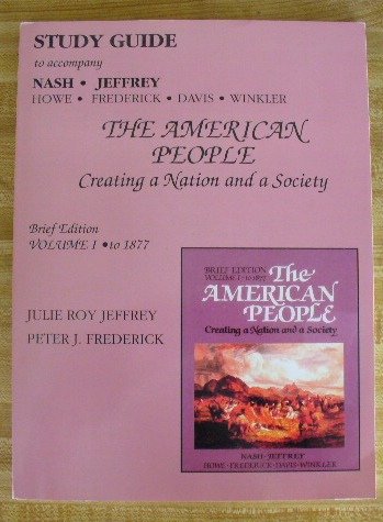 Book American People (brief Edition): Study Guide free