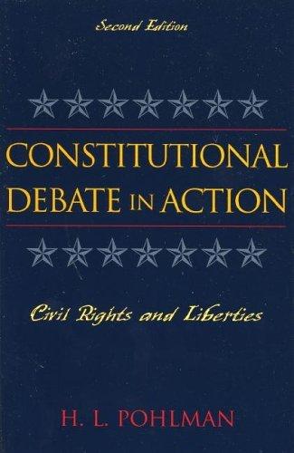 Book Constitutional Debate in Action: Criminal Justice free