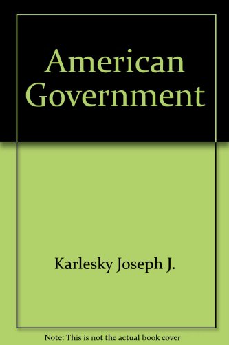 Book American Government free