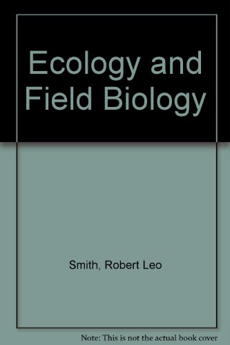 Book Ecology And Field Biology free