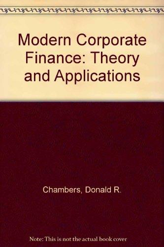 Book Modern Corporate Finance: Theory and Practice free