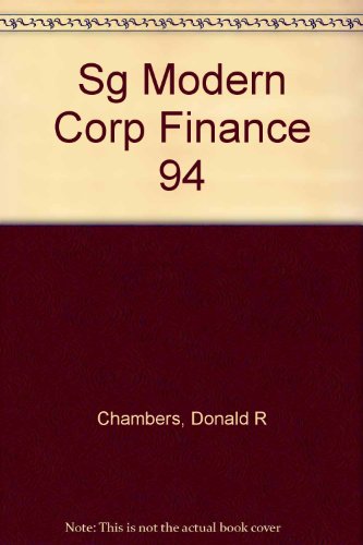 Book Sg Modern Corp Finance 94 free