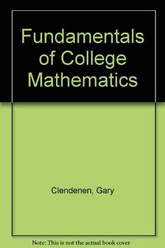 Book Fundamentals of College Mathematics free