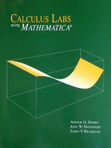 Book Calculus Labs Using Mathematica free