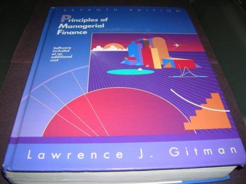 Book Principles of Managerial Finance free