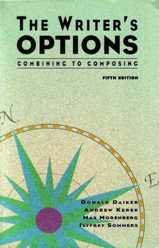 Book The Writer's Options: Combining to Composing free