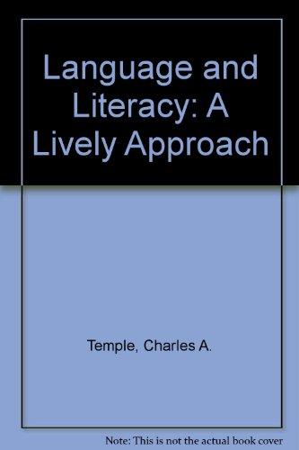 Book Language And Literacy: A Lively Approach free