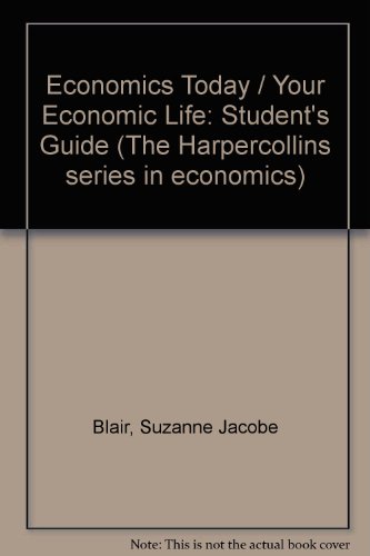 Book Economics today (The HarperCollins series in economics) free