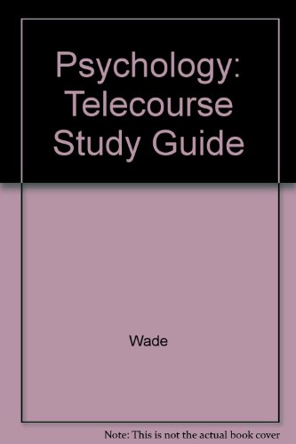 Book Psychology (Telecourse Study Guide) free