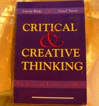 Book Critical & Creative Thinking: The Case Of Love And War free