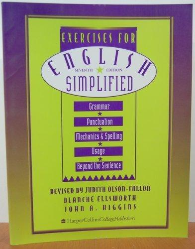 Book Exercises English Simplified 7 Ellsworth free