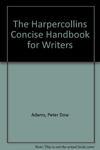 Book The Harpercollins Concise Handbook for Writers free