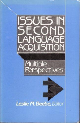 Book Issues in second language acquisition: Multiple perspectives free