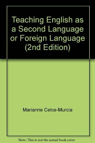 Book Teaching English as a Second or Foreign Language free
