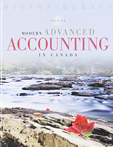 Book Modern Advanced Accounting in Canada, 6th Edition free